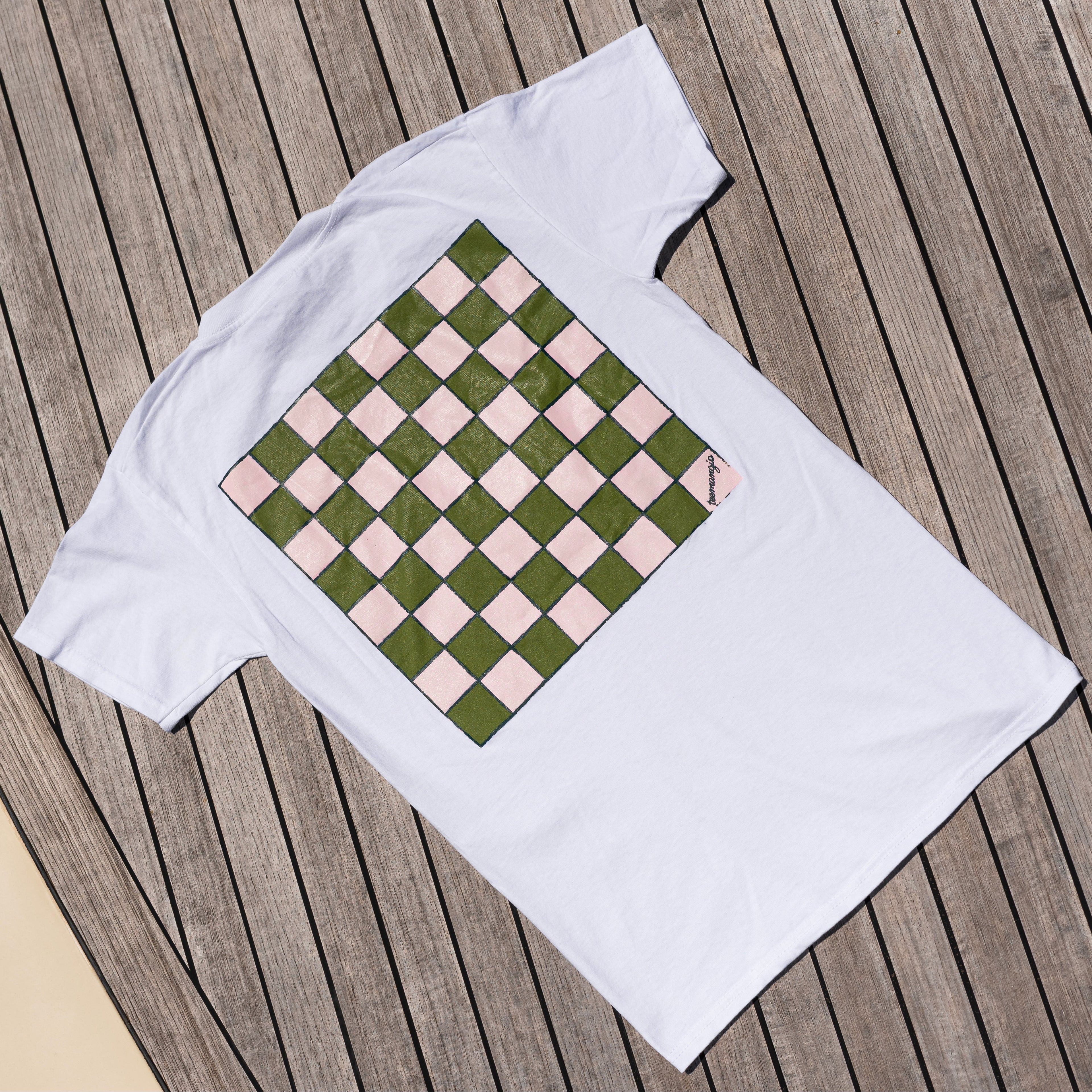 Checkers tee - Moeca